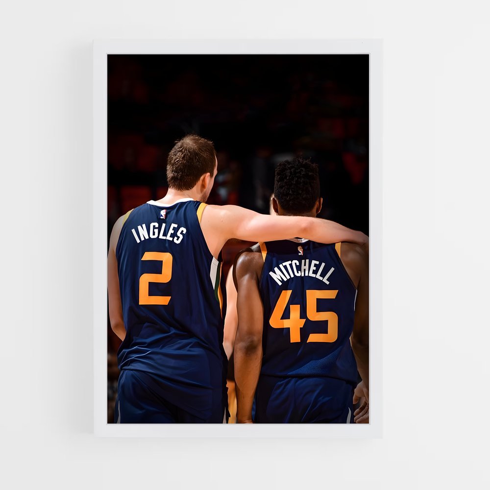 Poster Joe ingles – affiche Basketball (vue 3)